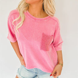 Casual All-match Short-sleeved Top