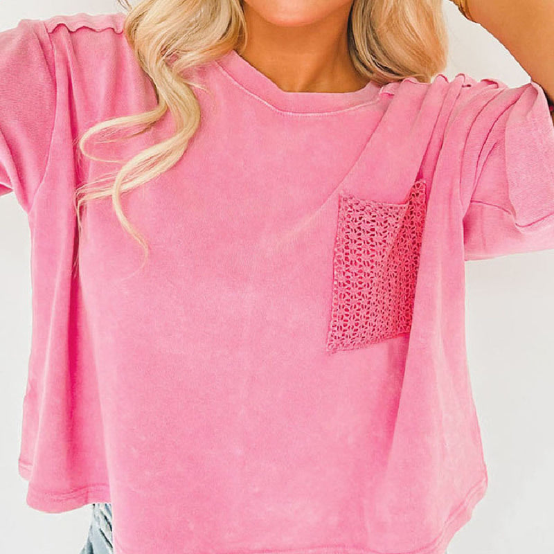 Casual All-match Short-sleeved Top