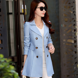 Slim British Temperament Long Sleeved Short Jacket