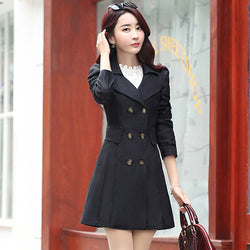 Slim British Temperament Long Sleeved Short Jacket