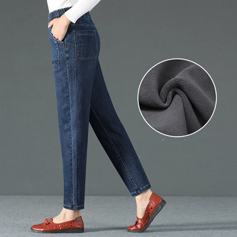 Fashion Jeans Spring And Autumn High Waist